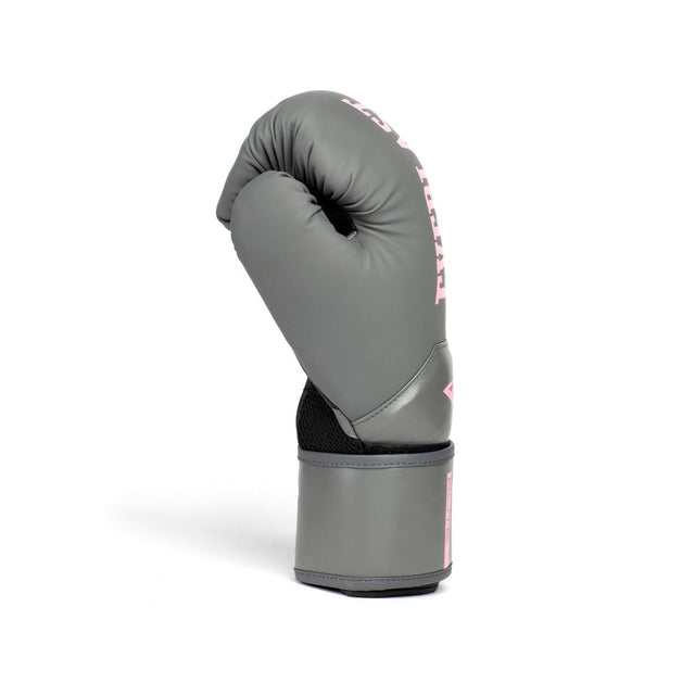 Guantes de boxeo Everlast Elite2 – Gris/Rosa