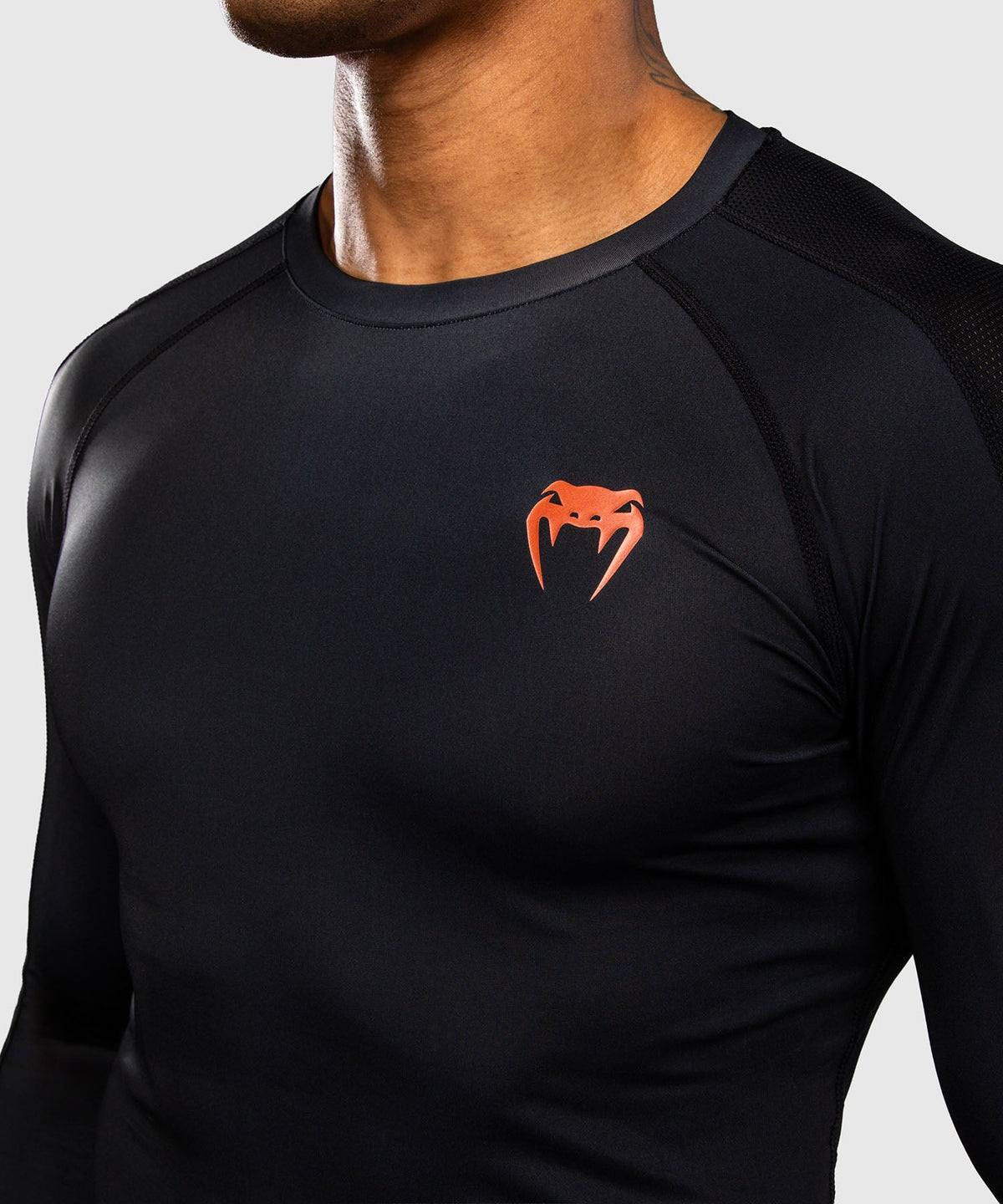 Venum Rashguard Thunder Dragon - Zwart/Grijs/Koper