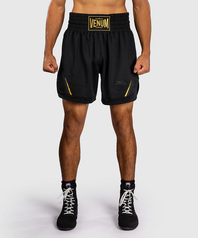Calções de boxe Venum G-Core – Preto/Ouro
