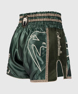 Venum x Rajadamnern Muay Thai Shorts - Legergroen