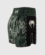 Venum Muay Thai Shorts Serpenti - Kaki Groen