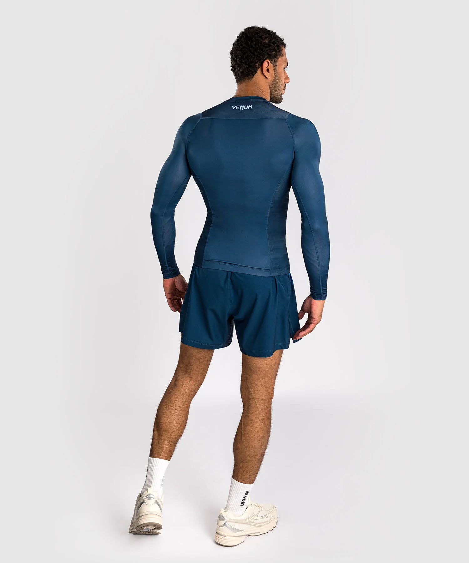 Venum No Gi Rashguard Lange Mouwen - Blauw
