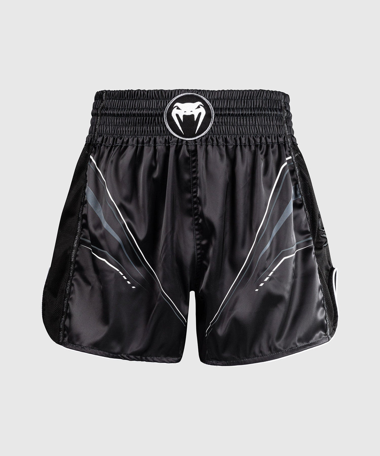 Venum Muay Thai Shorts Streamline - Zwart/Wit