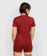 Venum Dames Dry Tech T-Shirt Serpenti - Burgundy