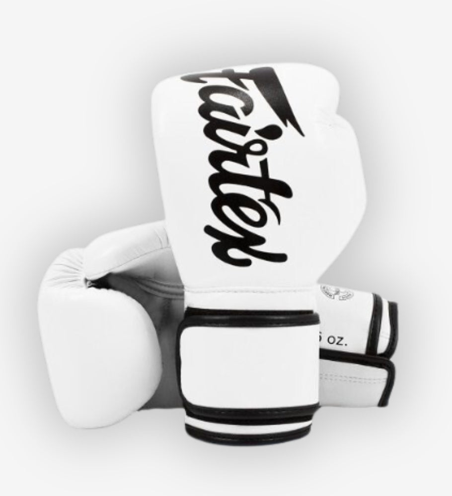 Fairtex (Kick)Bokshandschoenen BGV14 - Wit/Zwart - (Kick)Bokshandschoenen