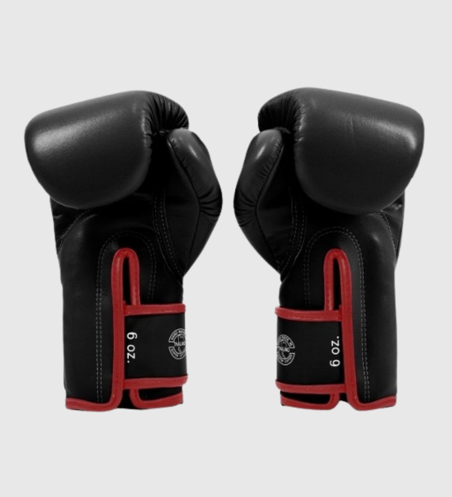 Fairtex (Kick)Bokshandschoenen BGV14 - Zwart/Wit/Rood - (Kick)Bokshandschoenen