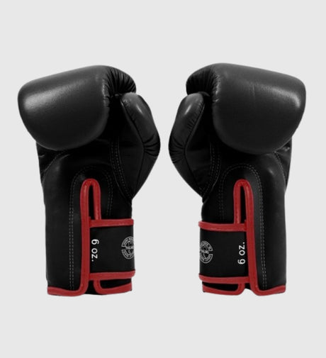 Fairtex (Kick)Bokshandschoenen BGV14 - Zwart/Wit/Rood - (Kick)Bokshandschoenen
