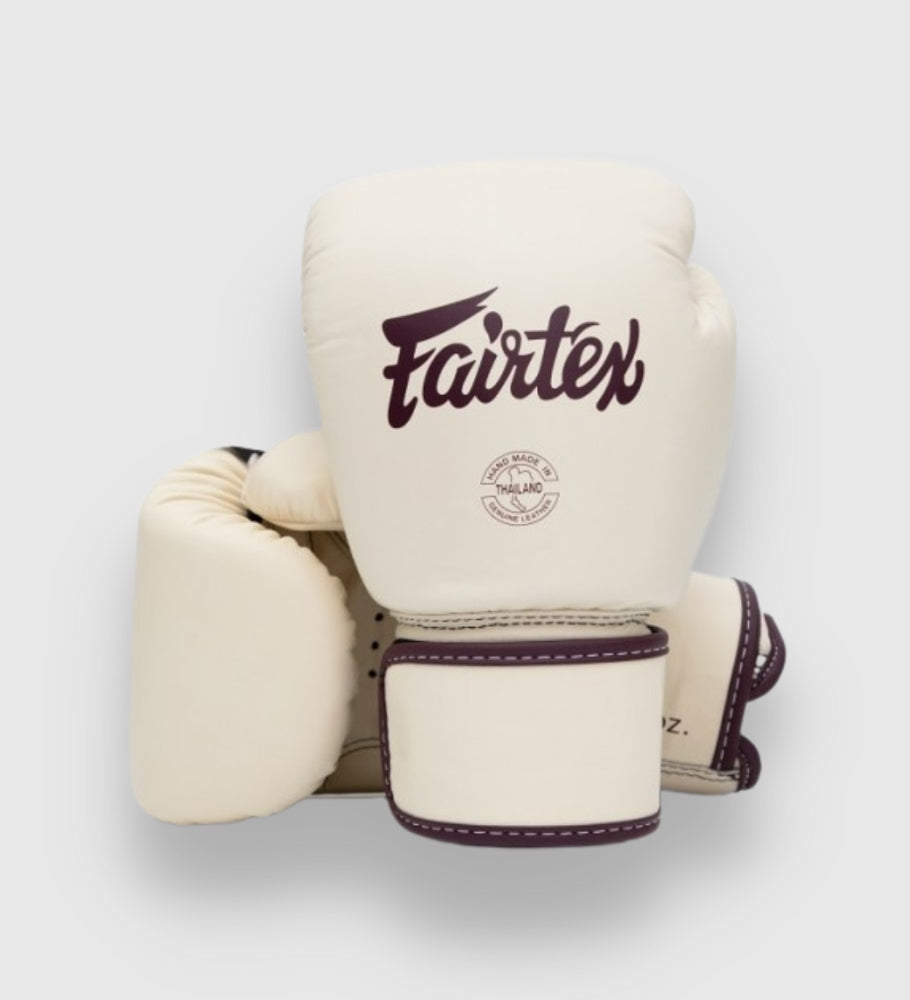 Fairtex (Kick)Bokshandschoenen BGV16 - Crème Wit - (Kick)Bokshandschoenen