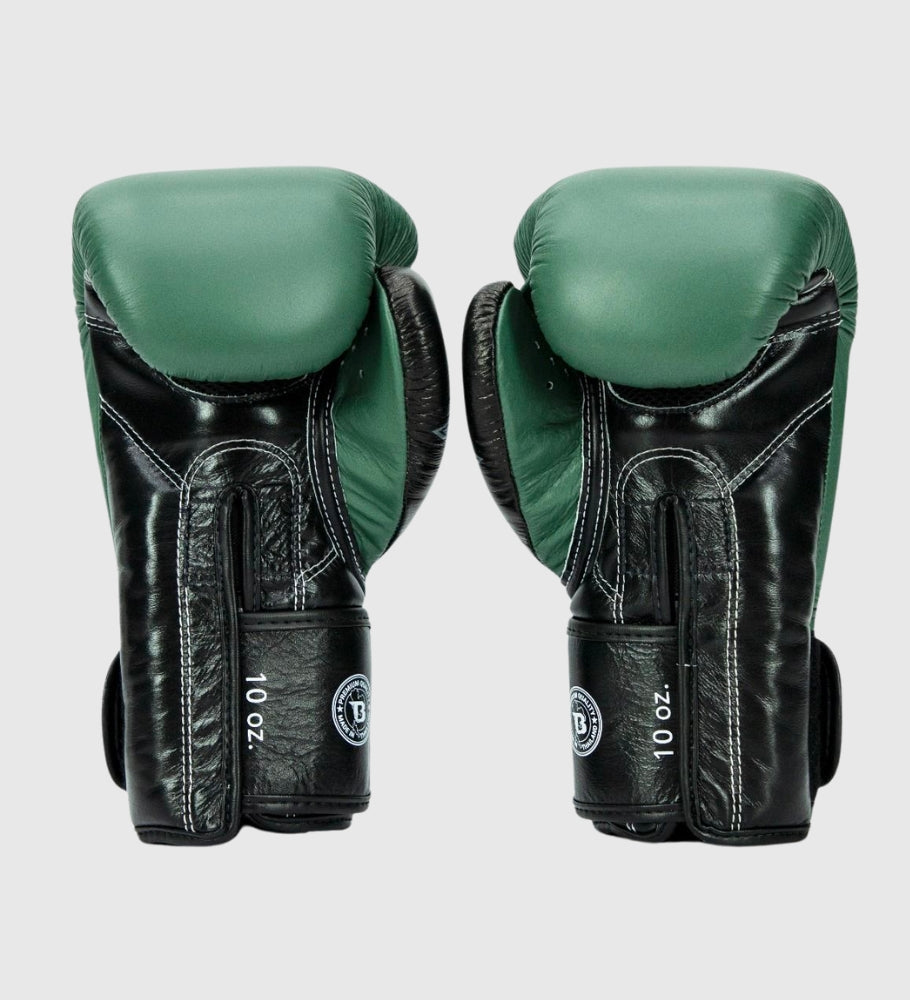 Fairtex (Kick)Bokshandschoenen FXB V2 - Kaki Groen/Zwart - (Kick)Bokshandschoenen