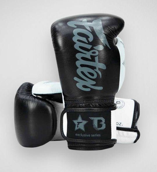 Fairtex Bokshandschoenen FXB V2 - Zwart/Grijs/Wit