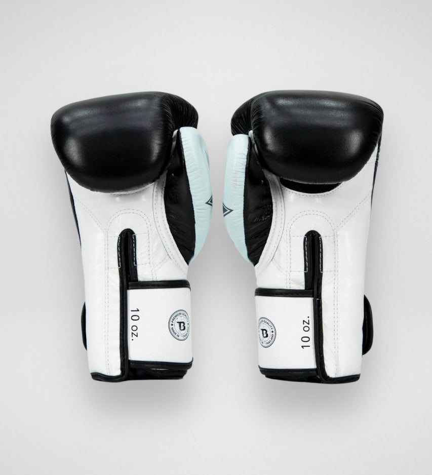 Fairtex (Kick)Bokshandschoenen FXB V2 - Zwart/Grijs/Wit - (Kick)Bokshandschoenen