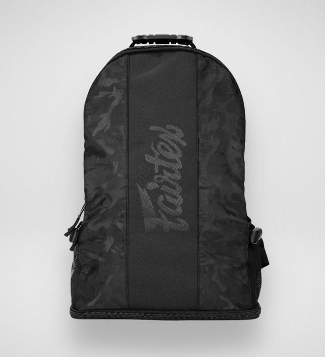 Fairtex Rugtas - Camo Zwart - Sporttas