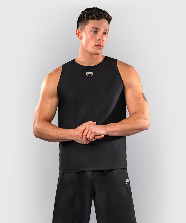 Camisola de alças Venum Lazer – Preto/Cinzento