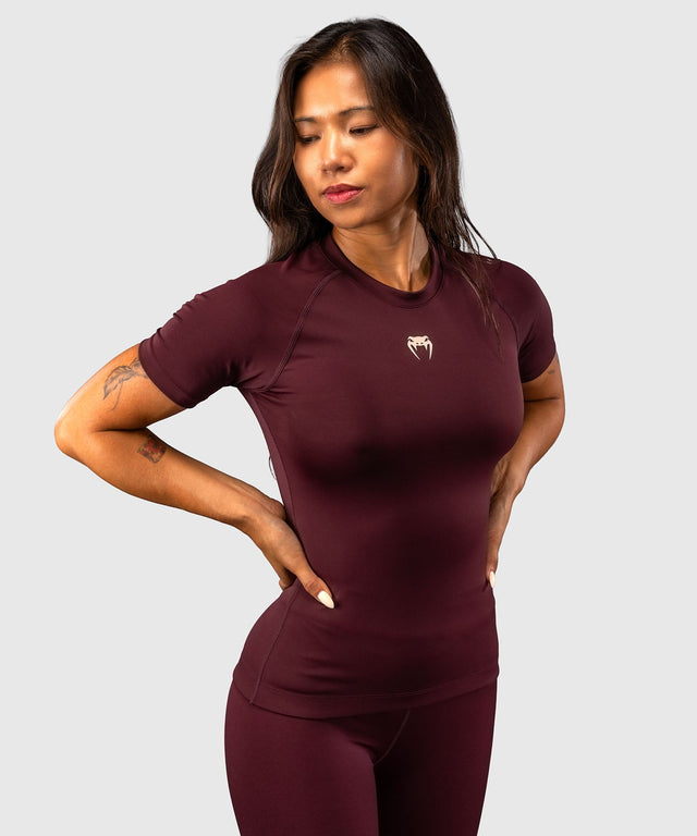 Rashguard Venum Talisman Mâneci Scurte – Prună