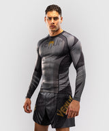 Venum Rashguard Galactic 3.0 - Zwart/Goud