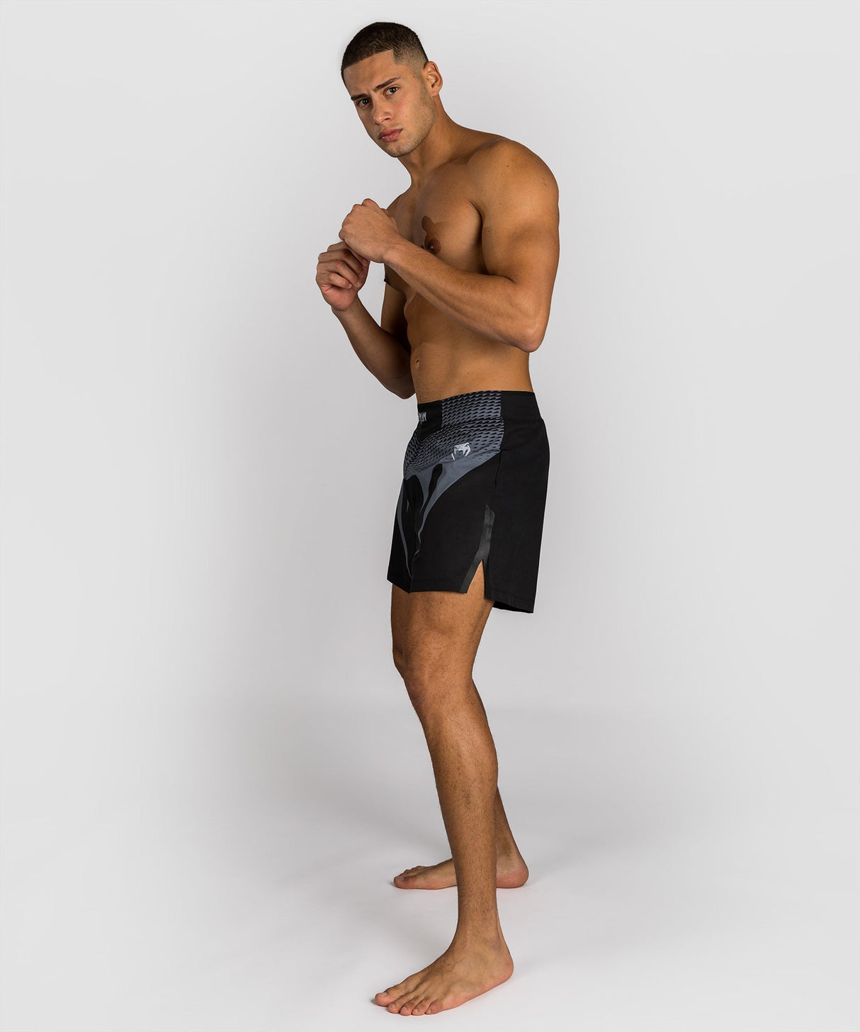 Venum No Gi MMA Shorts - Zwart/Zilver