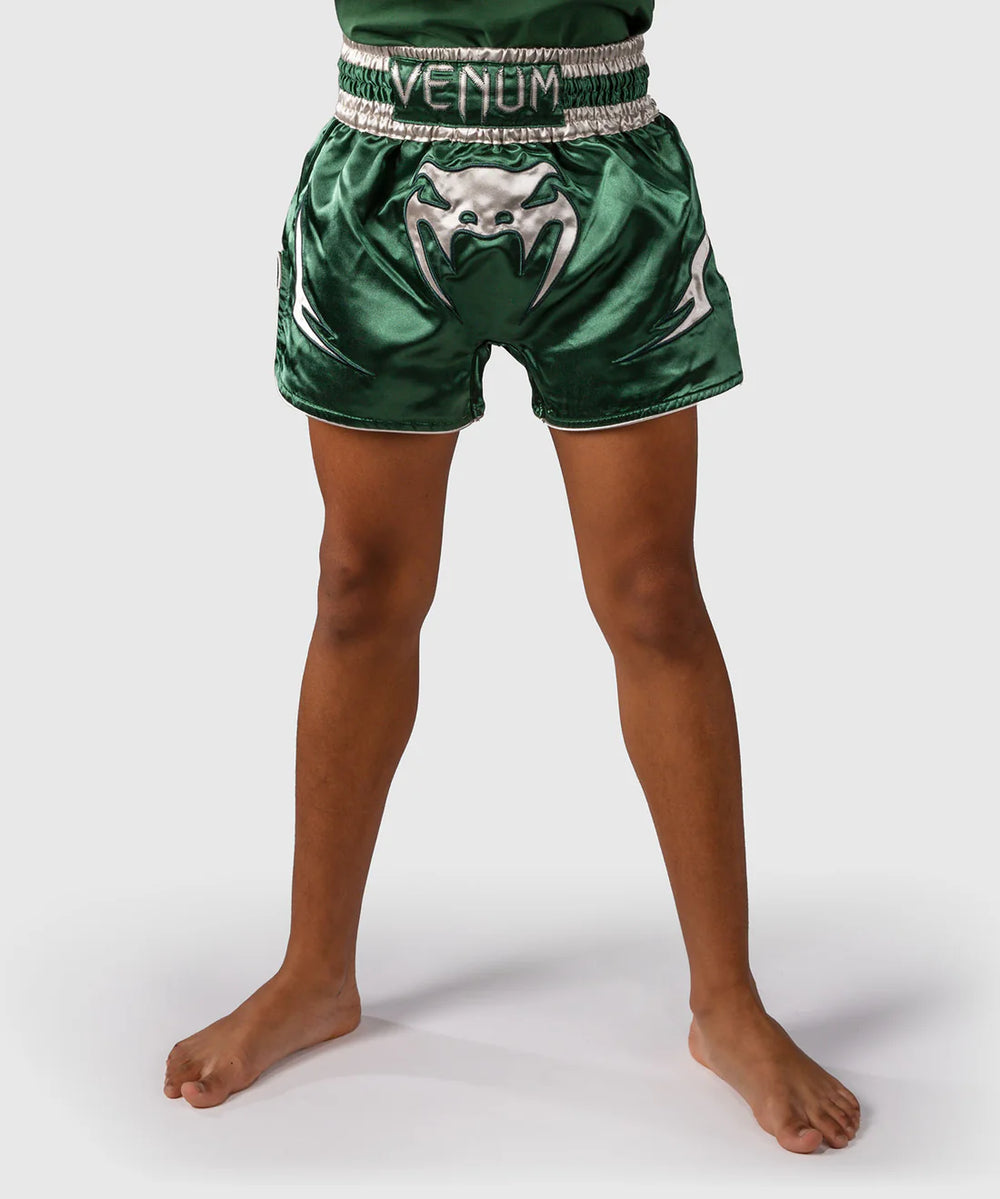 Venum Muay Thai Shorts Inferno Kids - Groen