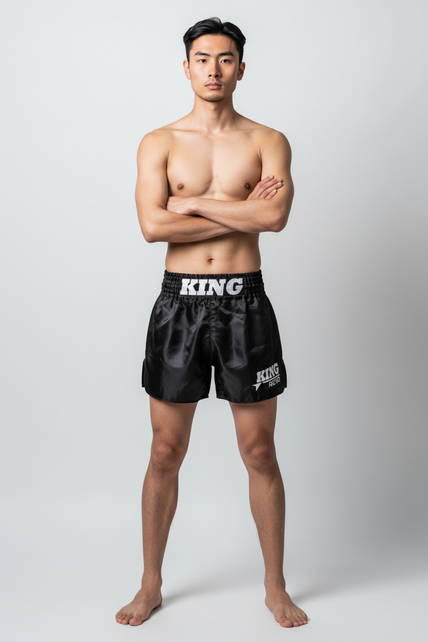 King Pro Boxing Boksshorts Revo - Zwart
