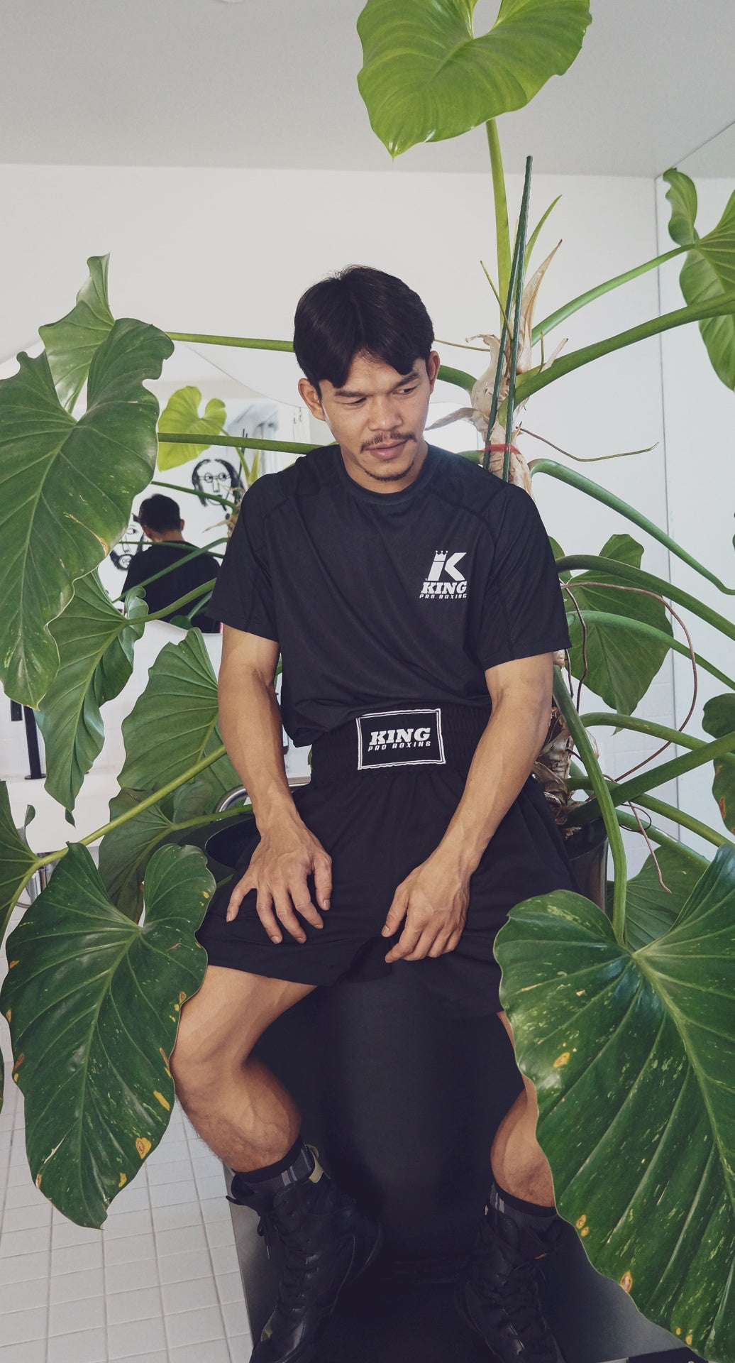 King Pro Boxing Boksshorts Apex Pro 1 - Zwart