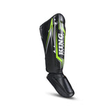 King Pro Boxing Scheenbeschermers Spartan - Zwart