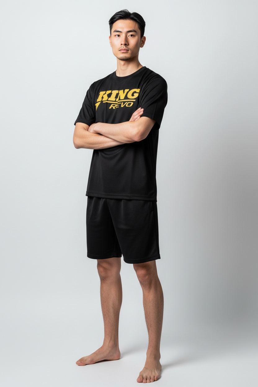 King Pro Boxing T-Shirt Revo - Zwart