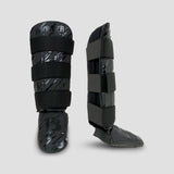 Booster Scheenbeschermers Combat Series 4 Kinderen - Zwart