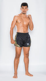 Booster Muay Thai Shorts Retro Hybrid - Groen