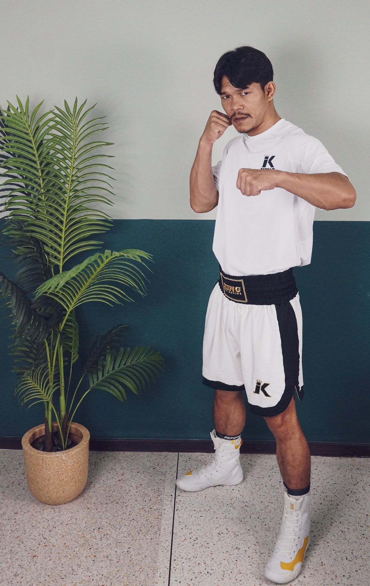 King Pro Boxing Boksshorts Apex Pro 2 - Wit