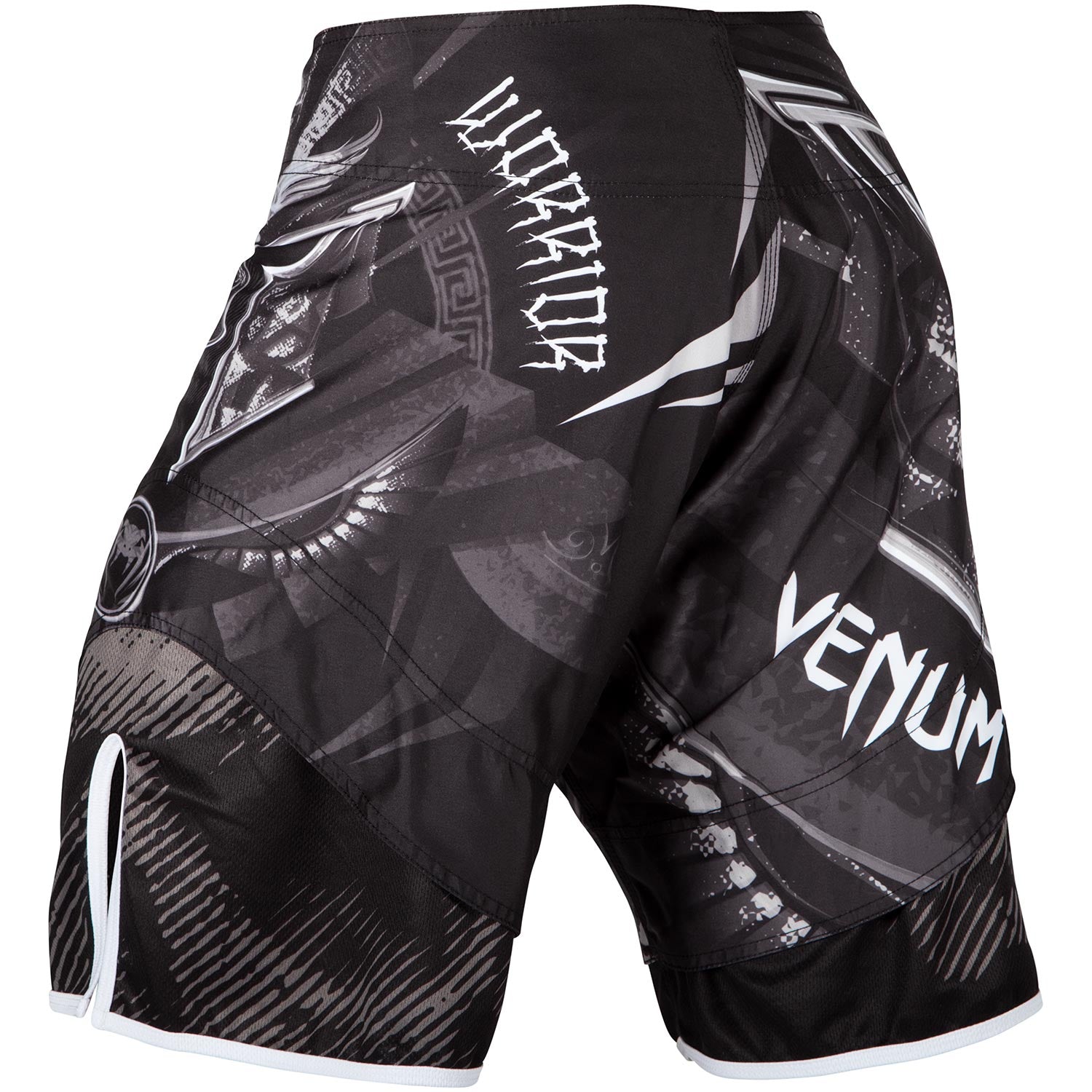 Venum MMA Shorts Gladiator 3.0 - Zwart/Grijs/Wit