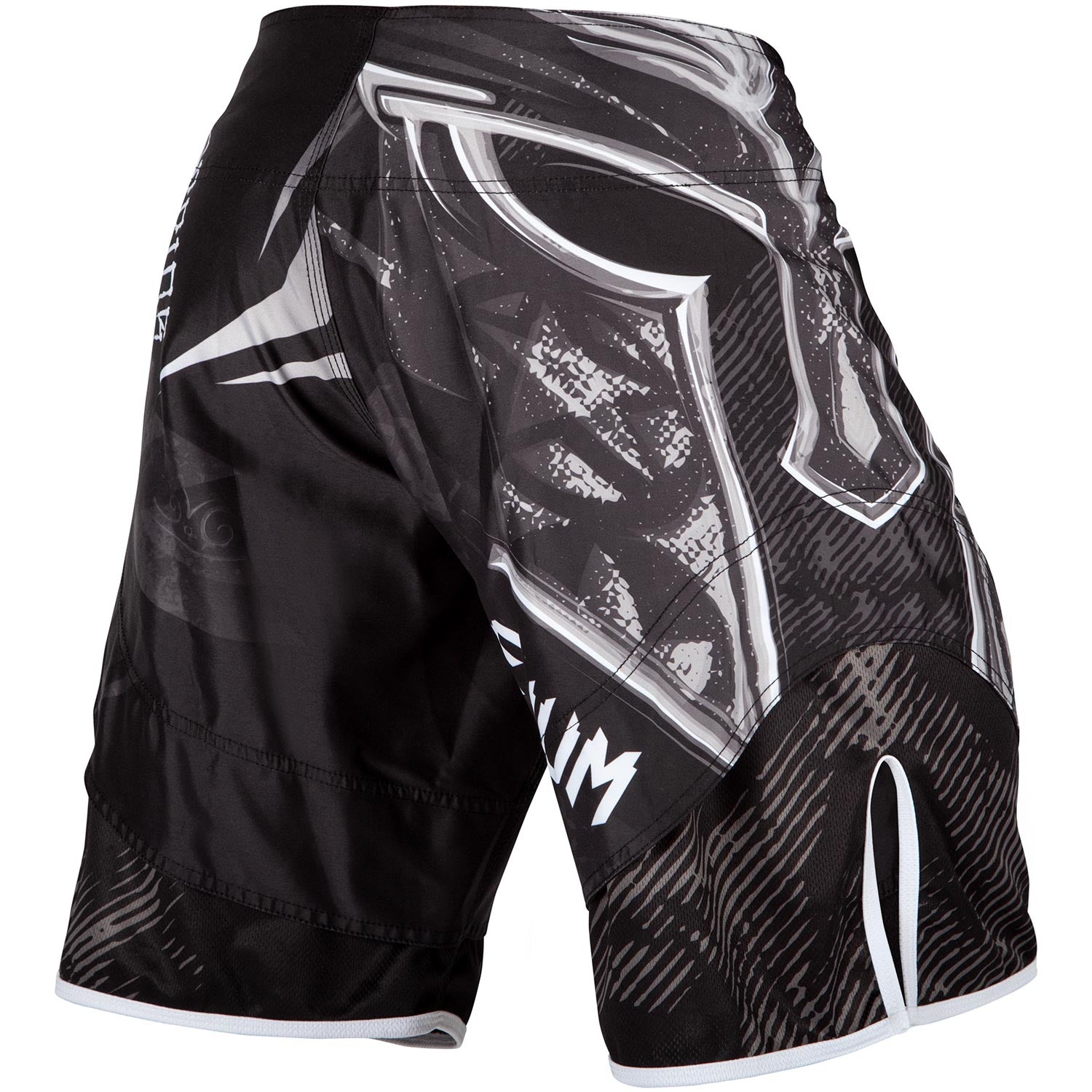 Venum MMA Shorts Gladiator 3.0 - Zwart/Grijs/Wit