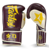 Fairtex Bokshandschoenen FXB - Bordeaux Rood/Crème