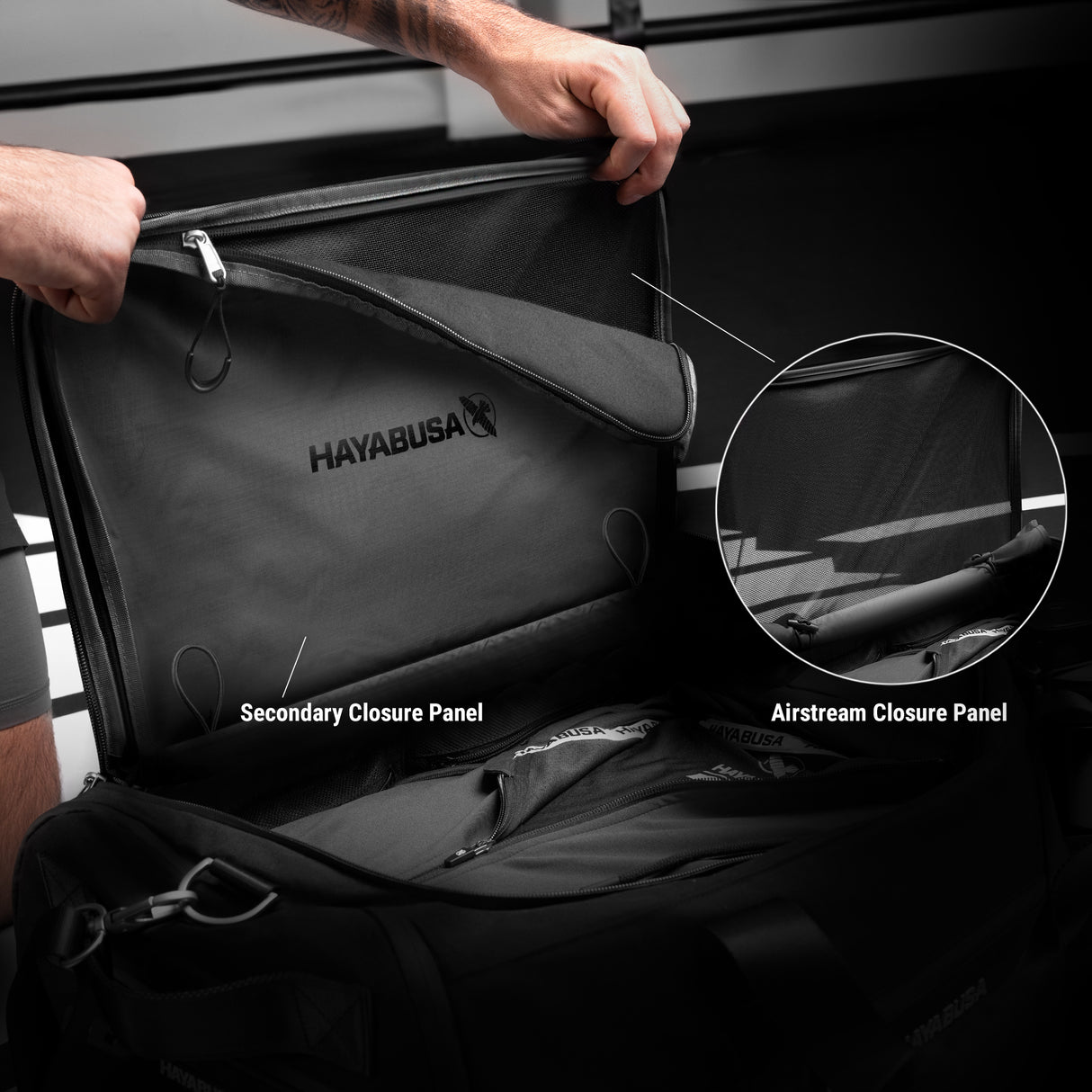 Borsa sportiva Hayabusa Airstream Athletic – Nero