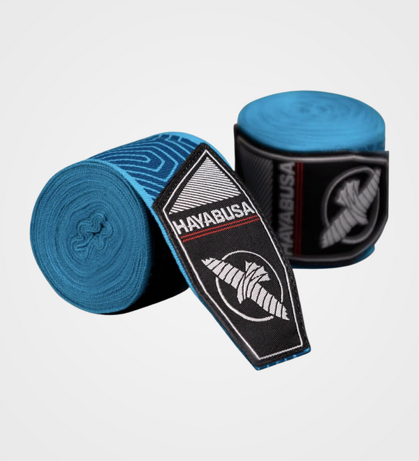Hayabusa Bandages Perfect Stretch - Blauw Geo
