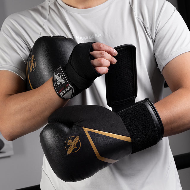 Hayabusa Boksehandsker E1 – Sort/Guld