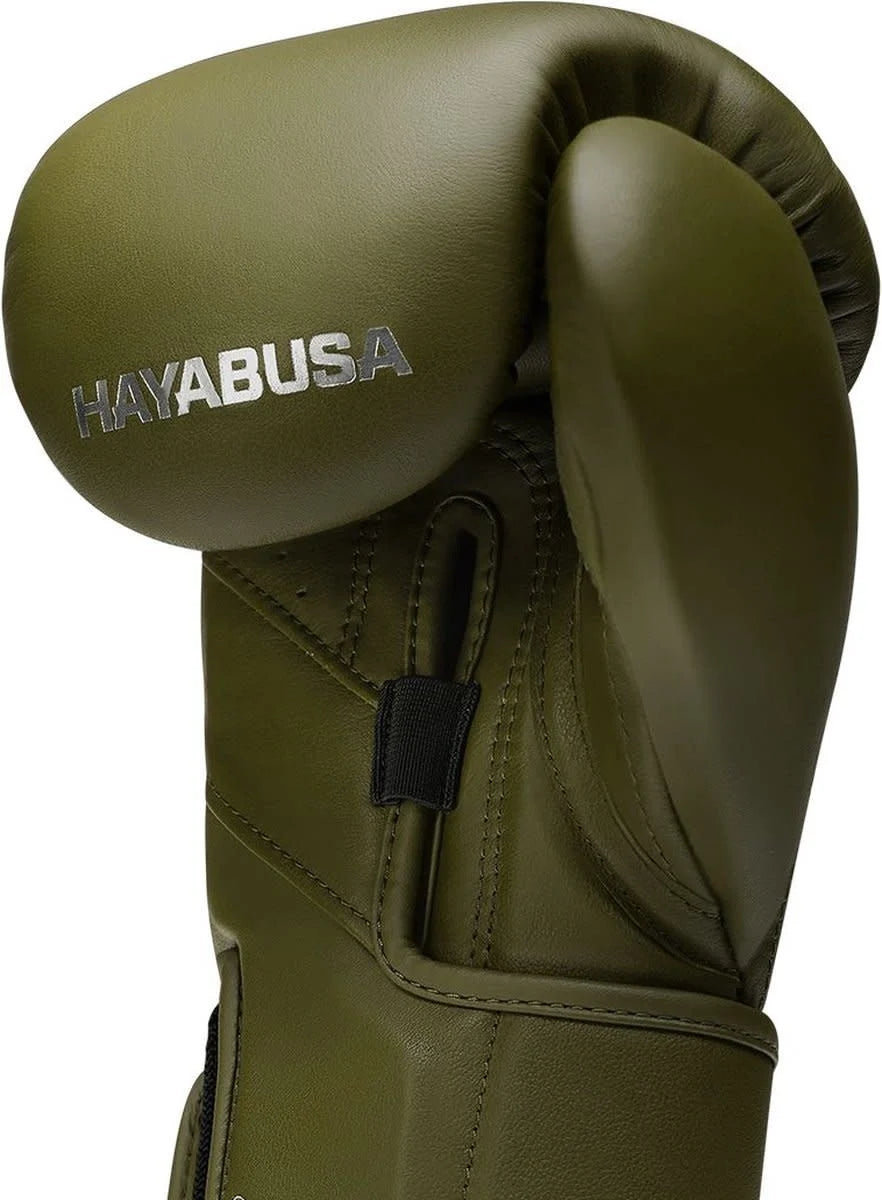 Hayabusa Boxhandschuhe T3 Kanpeki – Olivgrün