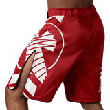 Hayabusa MMA Shorts Icon Lang - Rood/Wit
