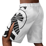 Hayabusa MMA Shorts Icon Lang - Wit/Zwart