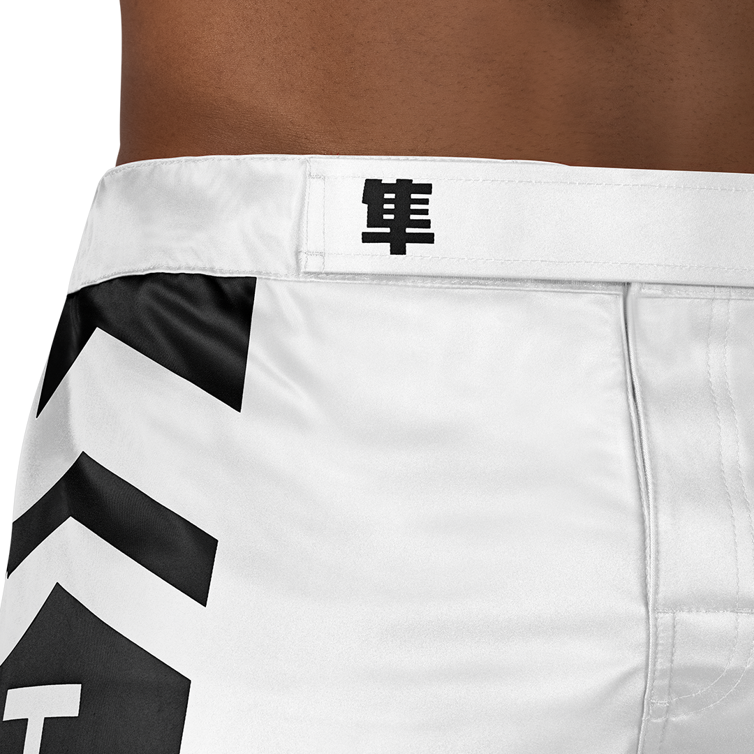 Hayabusa MMA Shorts Icon Lang - Wit/Zwart