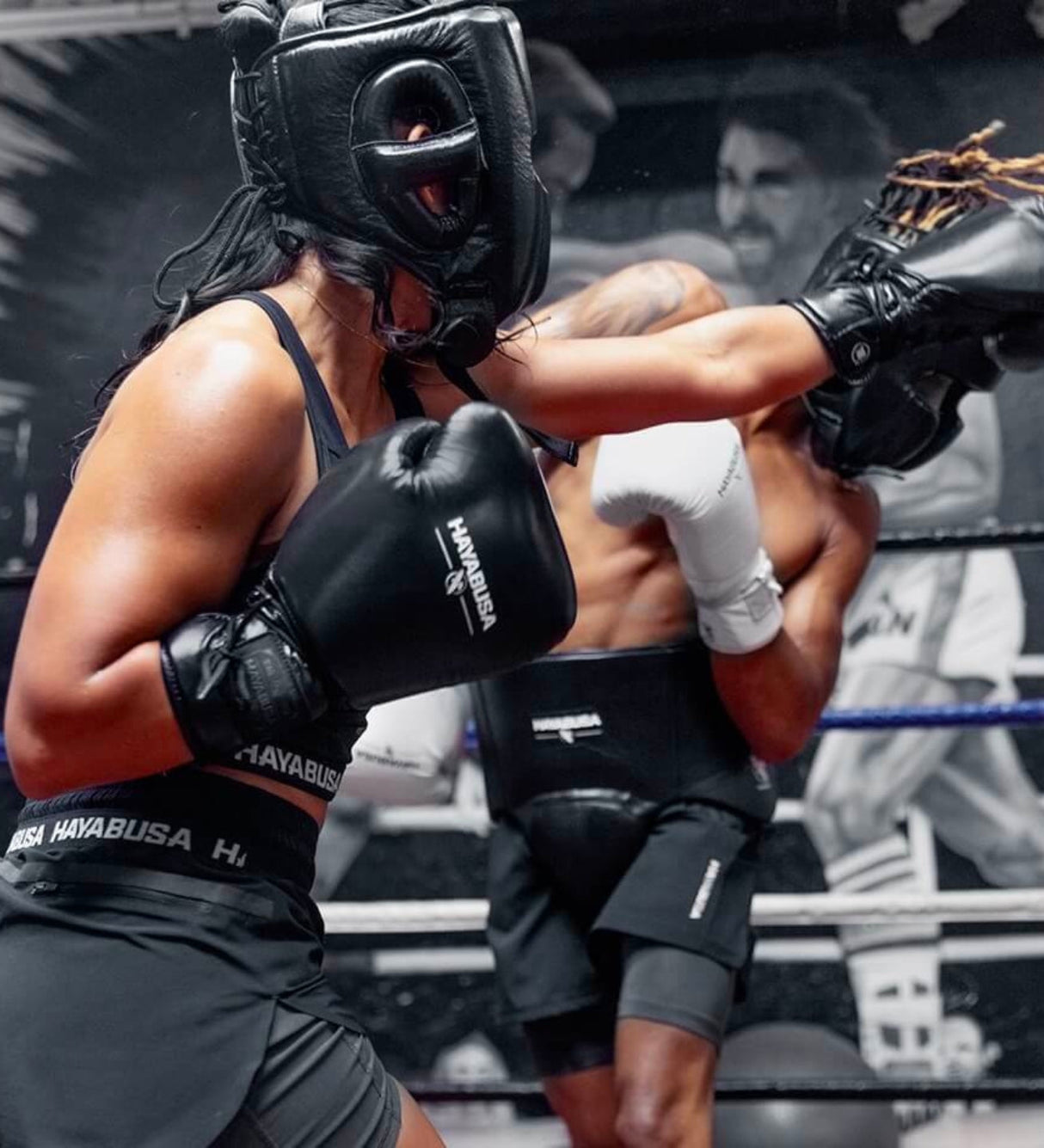 Hayabusa (Kick)Bokshandschoenen Pro Boxing Veters - Zwart - (Kick)Bokshandschoenen