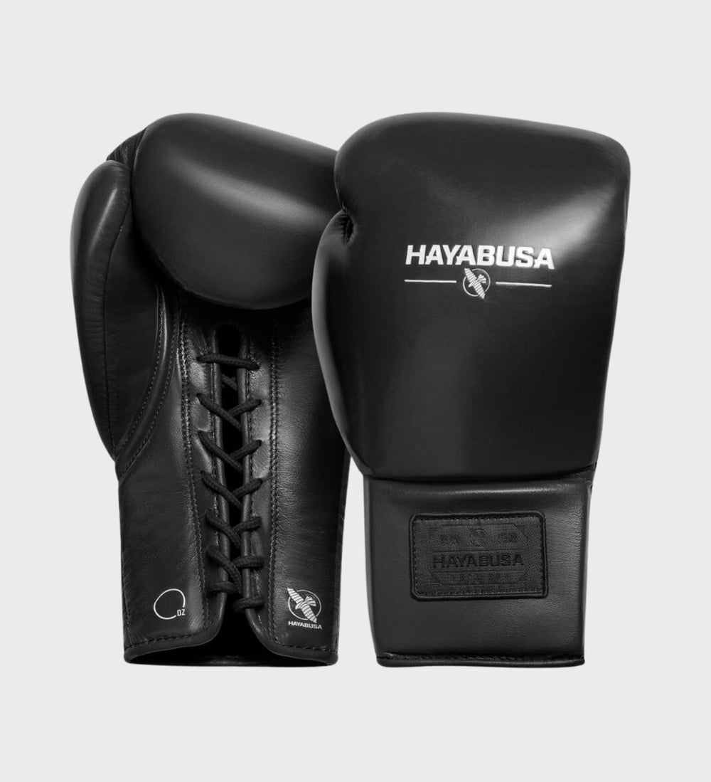 Hayabusa (Kick)Bokshandschoenen Pro Boxing Veters - Zwart - (Kick)Bokshandschoenen