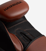 Hayabusa (Kick)Bokshandschoenen S4 Leer - Bruin - (Kick)Bokshandschoenen