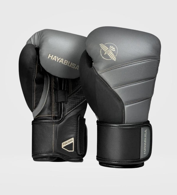 Hayabusa Bokshandschoenen T3 - Grijs/Zwart