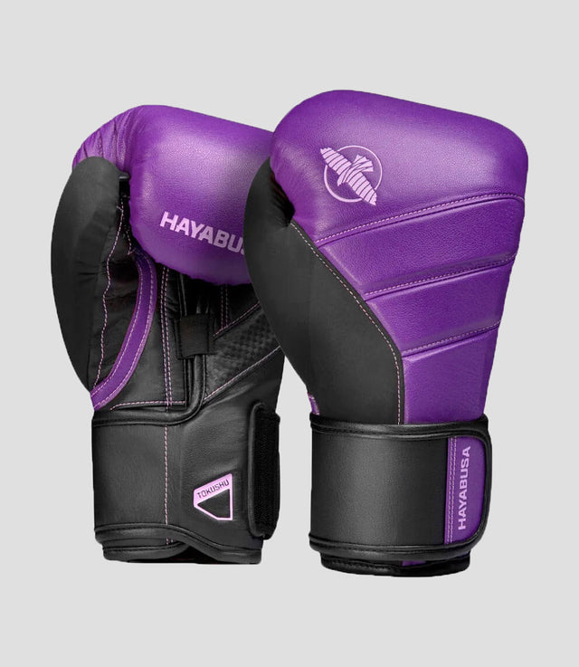 Hayabusa (Kick)Bokshandschoenen T3 - Paars/Zwart - (Kick)Bokshandschoenen