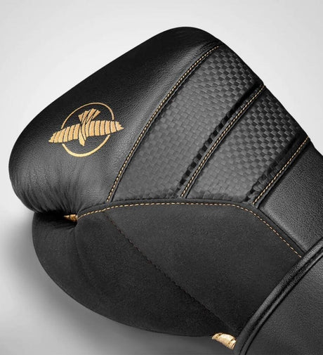 Hayabusa (Kick)Bokshandschoenen T3 - Zwart/Goud - (Kick)Bokshandschoenen