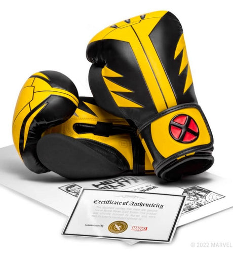 Hayabusa (Kick)Bokshandschoenen Wolverine - Geel/Zwart - (Kick)Bokshandschoenen