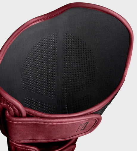 Hayabusa Kickboks Scheenbeschermers T3 LX - Bordeaux Rood - Scheenbeschermers