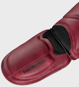 Hayabusa Kickboks Scheenbeschermers T3 LX - Bordeaux Rood - Scheenbeschermers