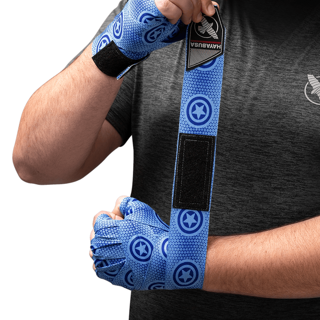 Hayabusa x Marvel Bandages Elite - Captain America - Steve Rogers