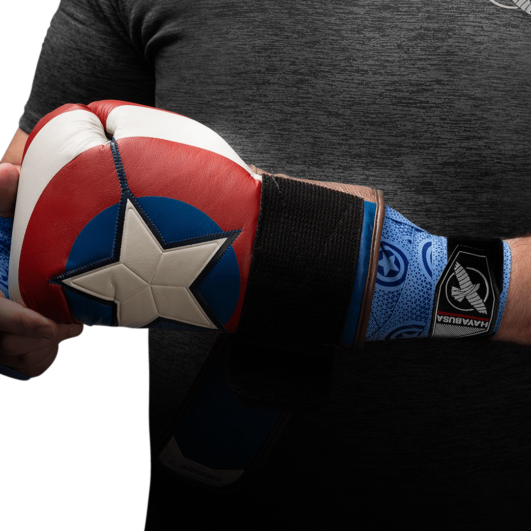 Hayabusa x Marvel Bandages Elite - Captain America - Steve Rogers