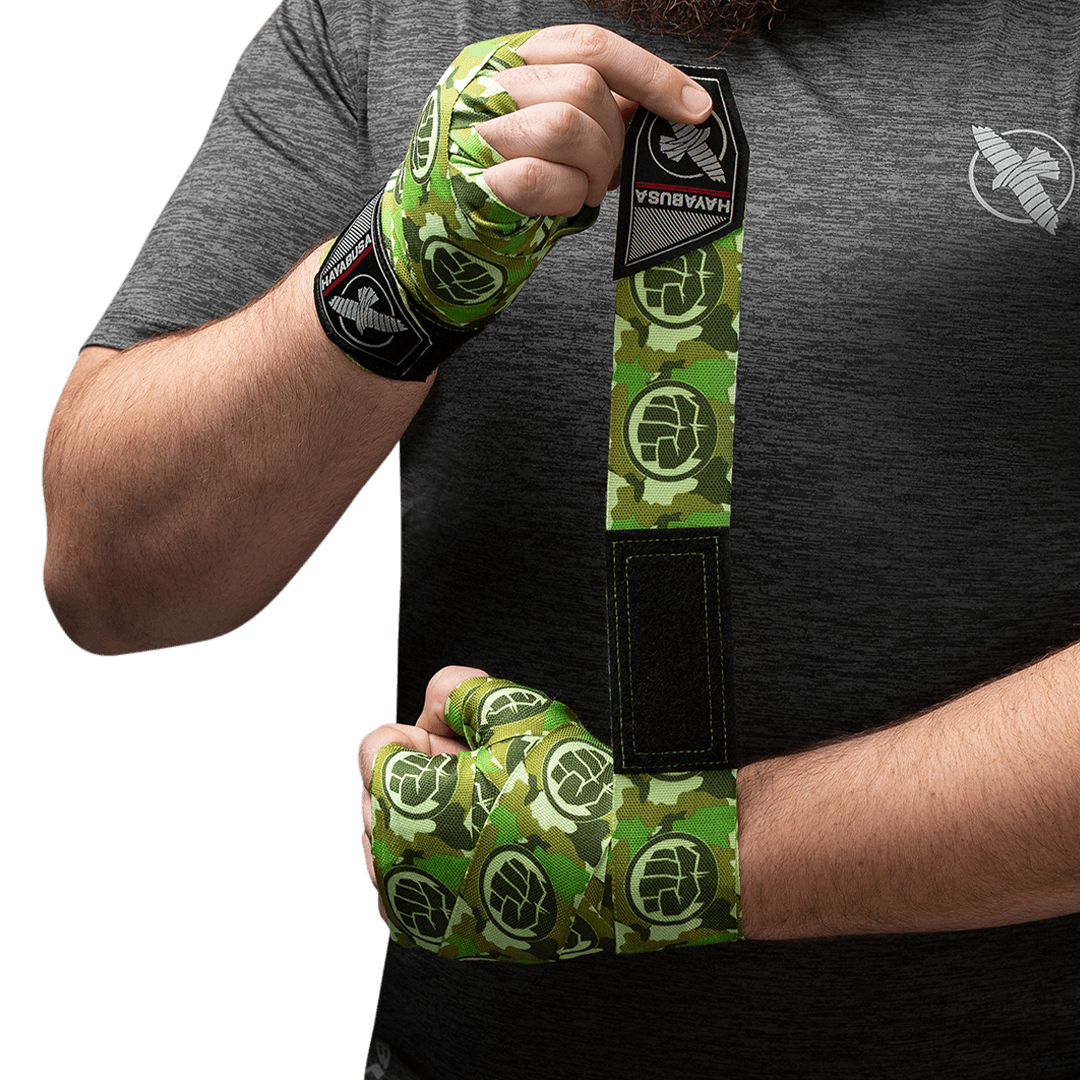 Hayabusa x Marvel Bandages Elite - Hulk